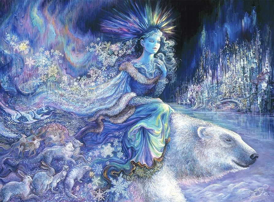 ジョセフィンウォール　ジグソーパズル Amazon.com: Buffalo Games - Josephine Wall - Polar Princess